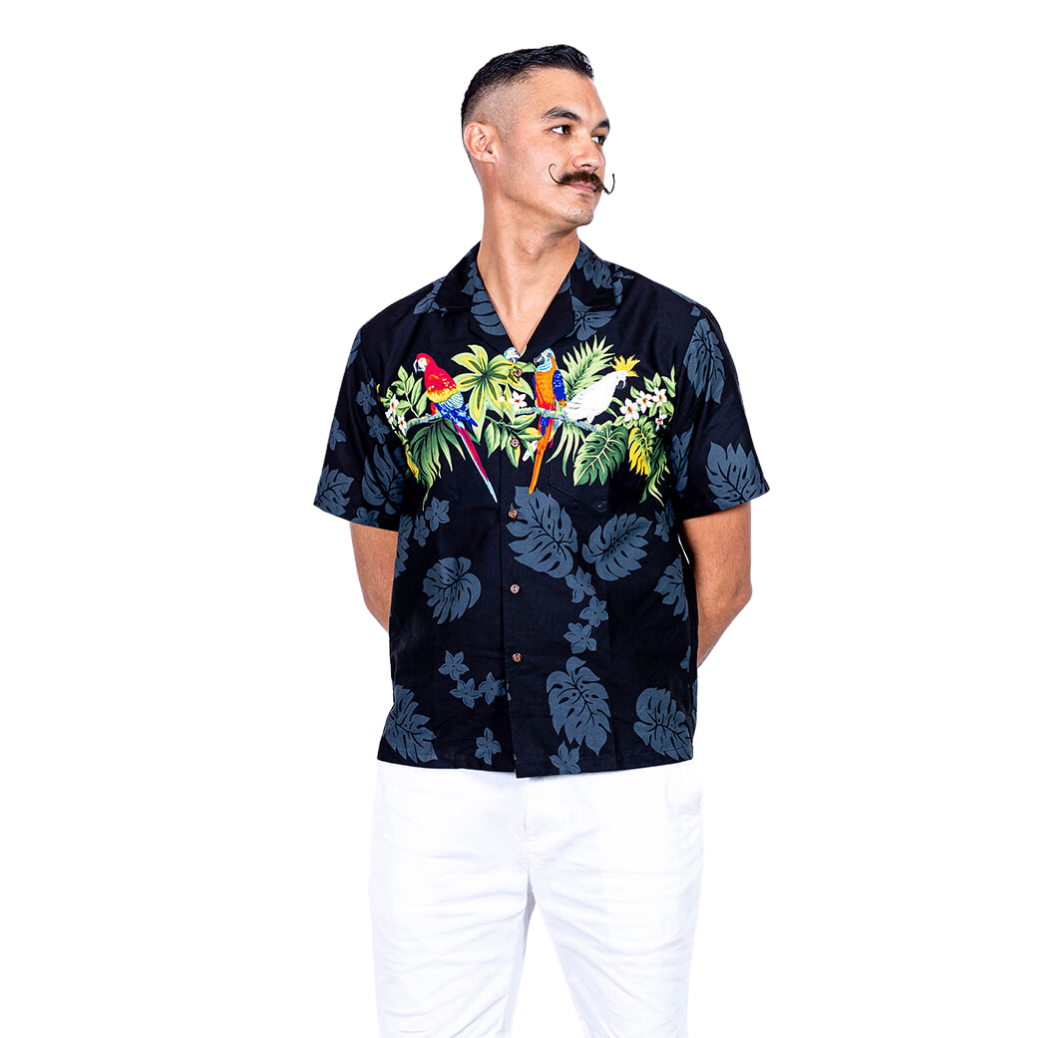 Pua Nui Rayon Men's Aloha Shirt