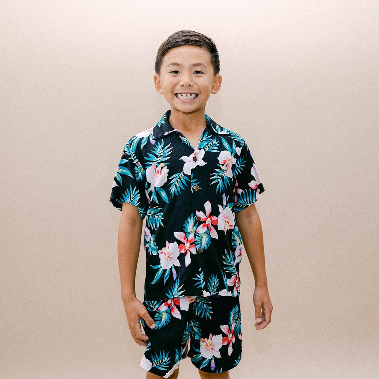 Hawaiian attire for boy hotsell