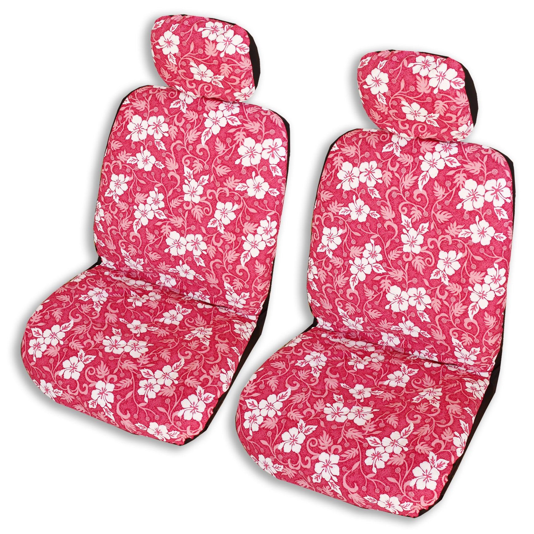 Colorful selling Pink Flamingo And Tropical Leaves Car Seat Covers Pair, 2 Front Seat Covers, Car Seat Protector, Car Accessory, Seat Cover For Car