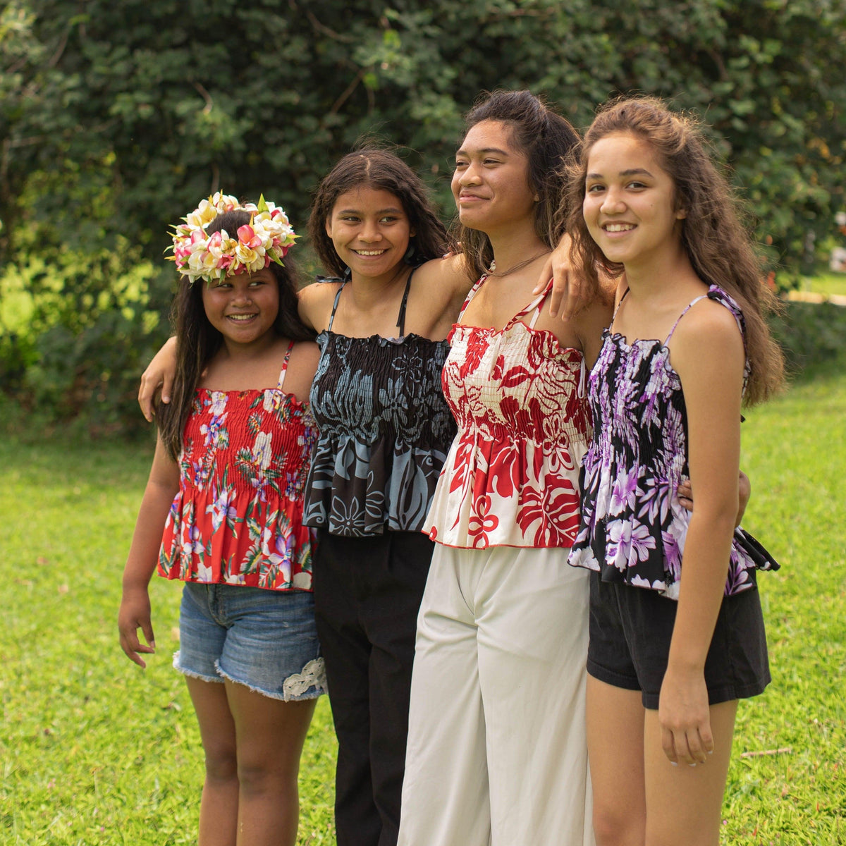 New Orchid Tube Top, Made in Hawaii – Ninth Isle