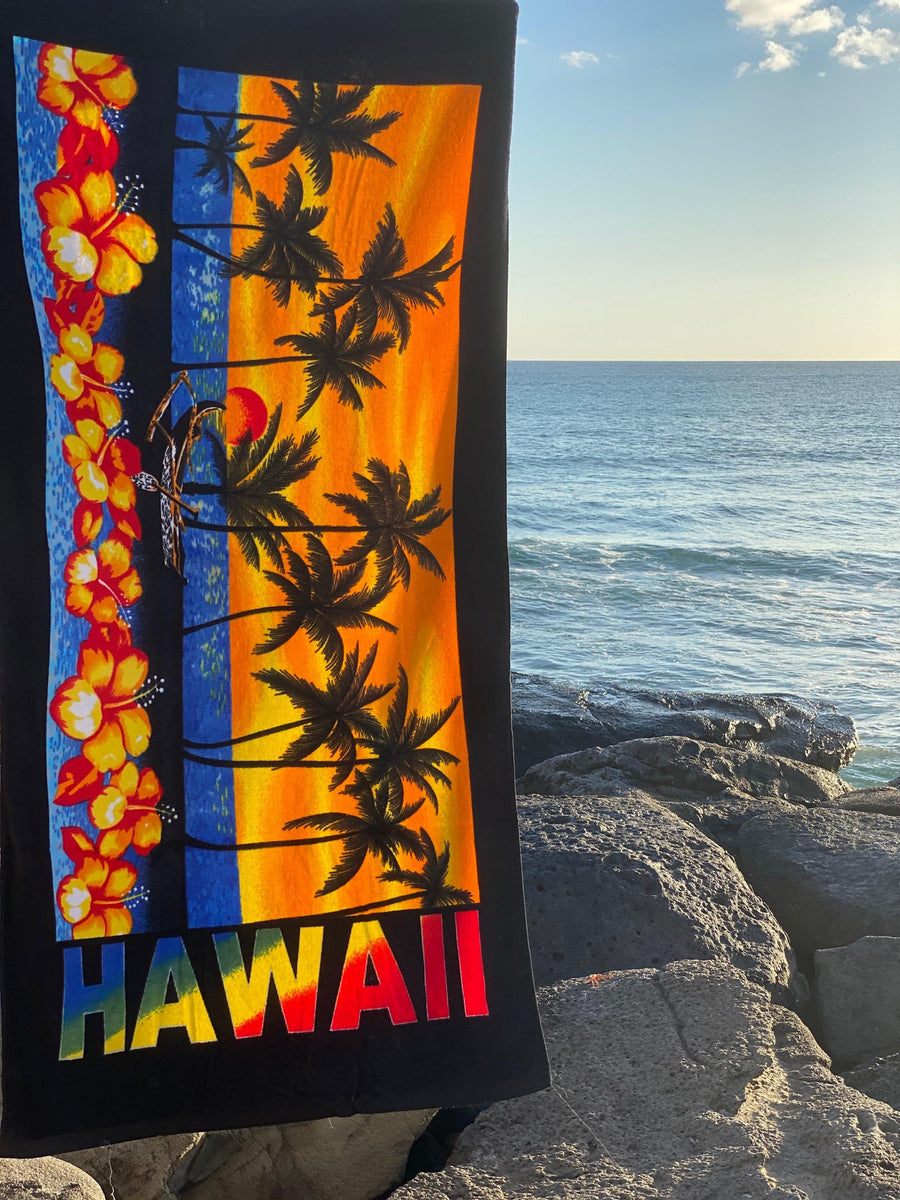 Sunset Beach Linen Guest Towels - Islands Art & Bookstore