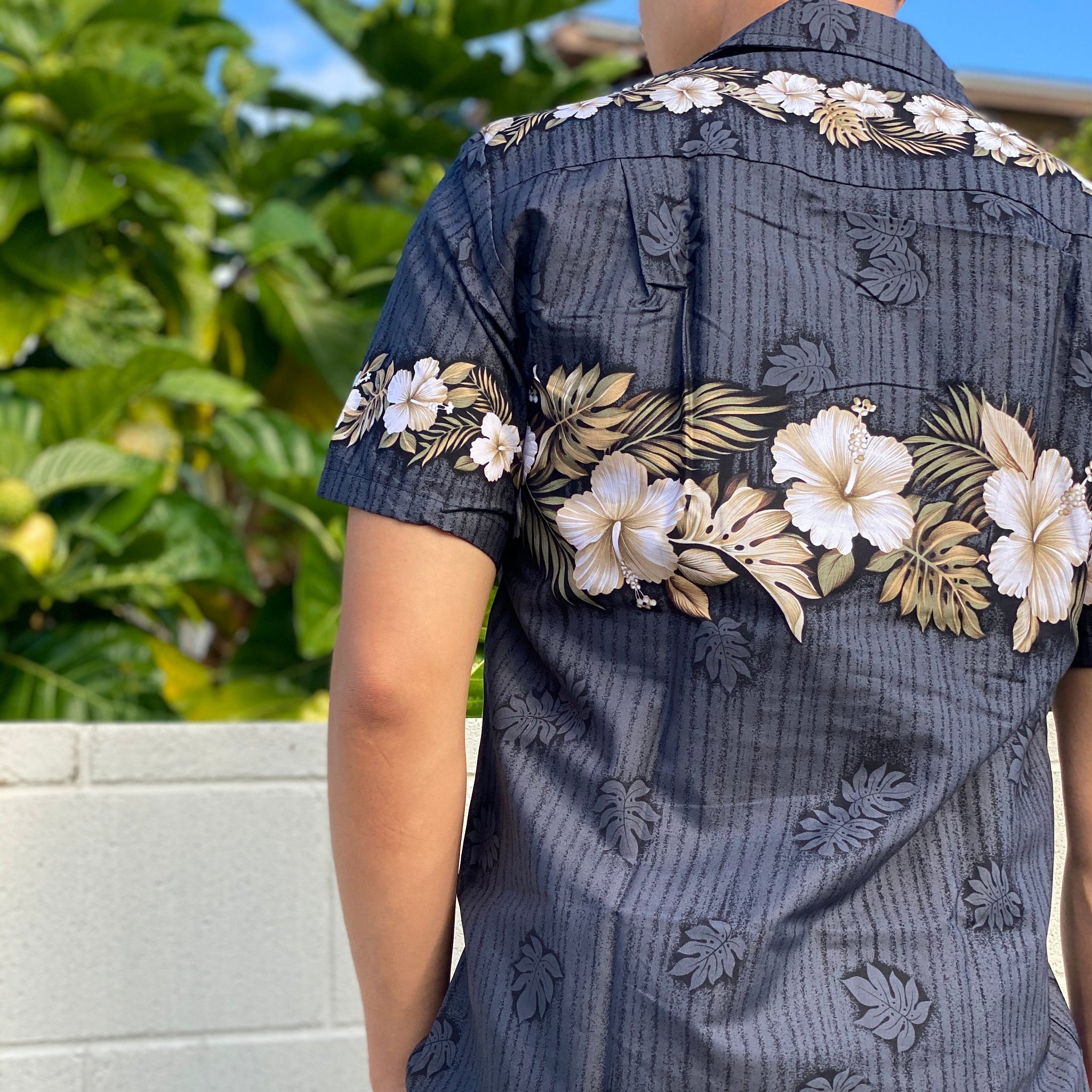 トップス Wackomaria Aloha shirt M hibiscus New Hibiscus Cotton Men's Aloha Shirt, Made in Hawaii – Ninth Isle