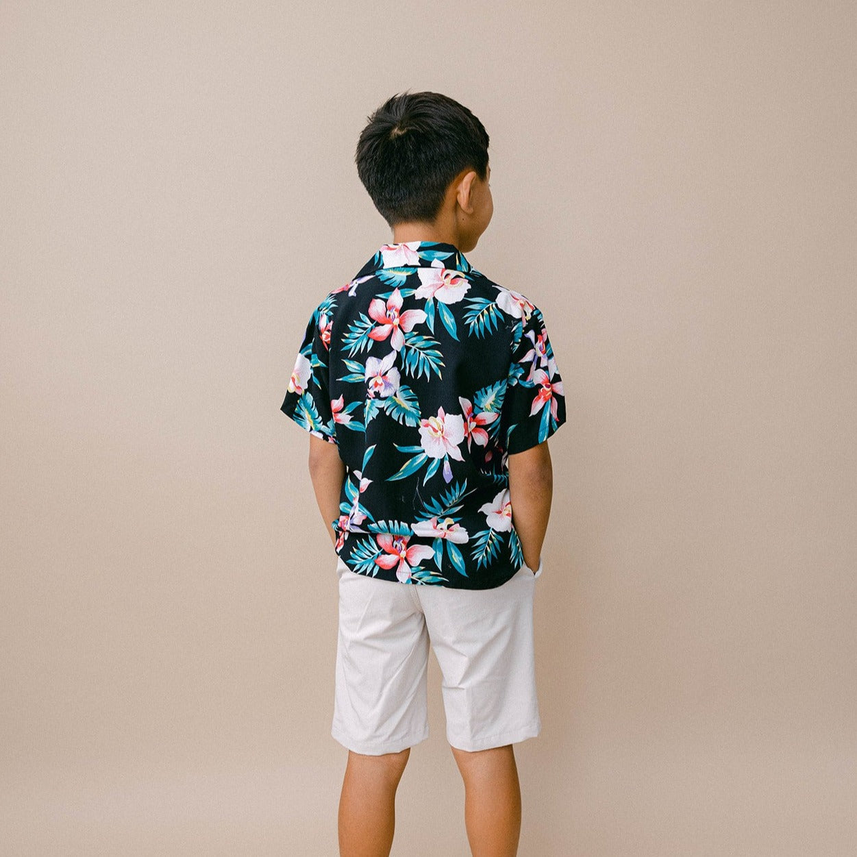 New Orchid Petite Aloha Shirt, Made in Hawaii