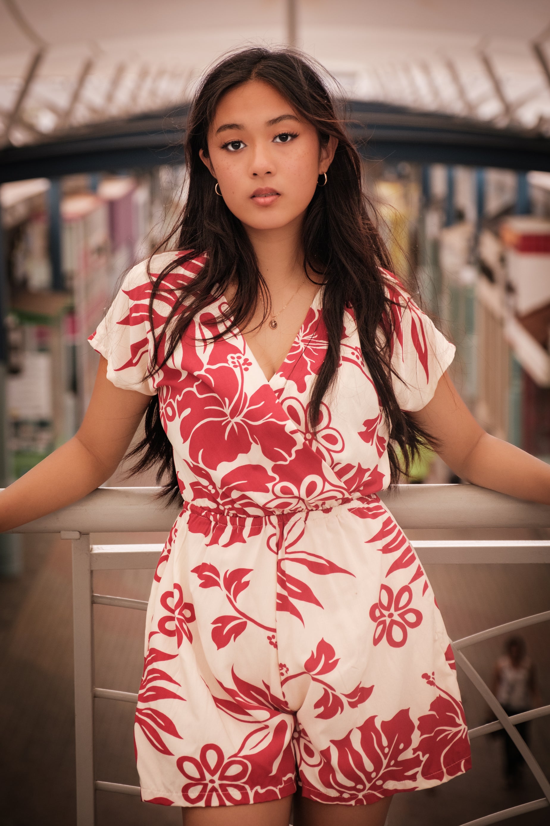 Big Hibiscus Romper, Made in Hawaii – Ninth Isle
