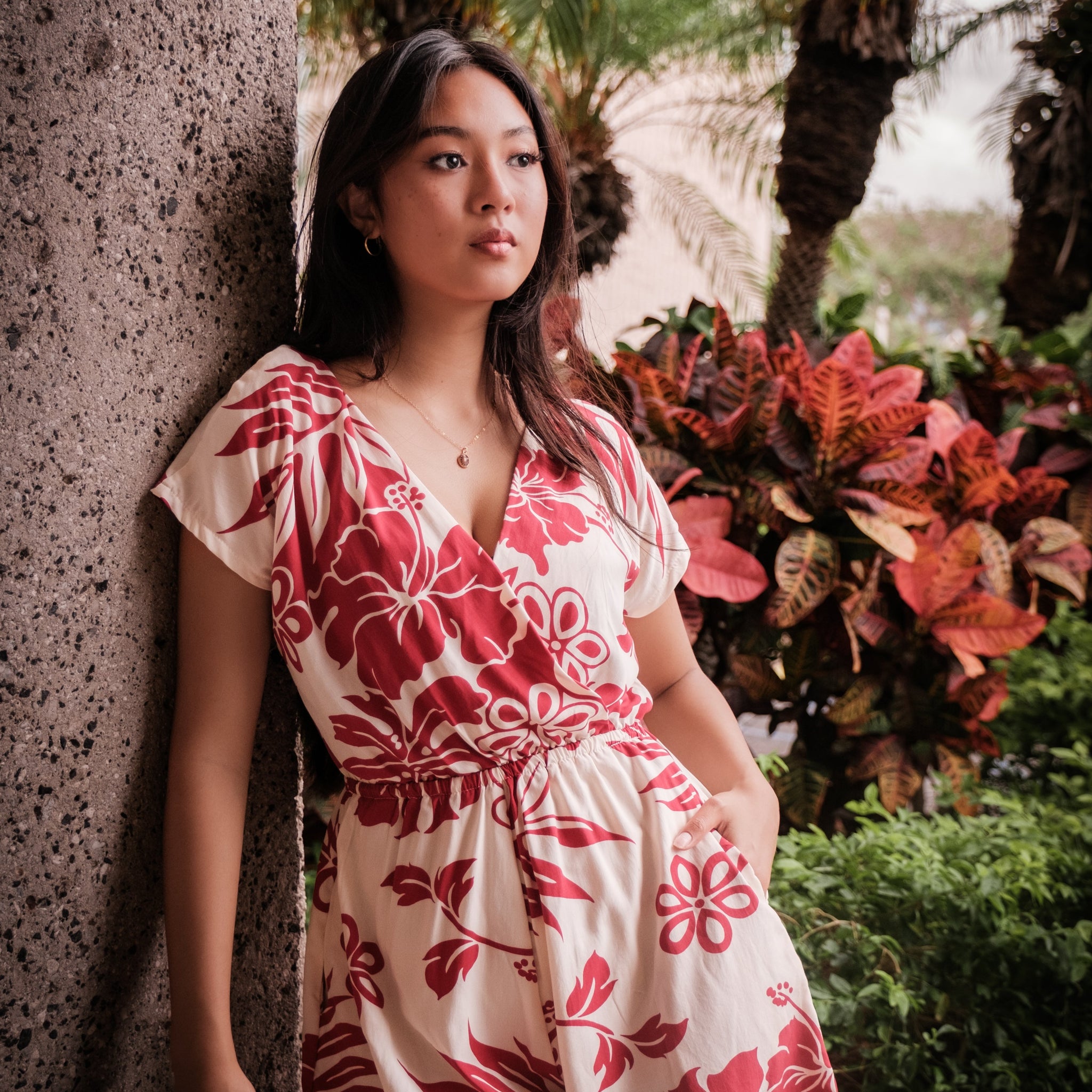 Big Hibiscus Romper, Made in Hawaii – Ninth Isle