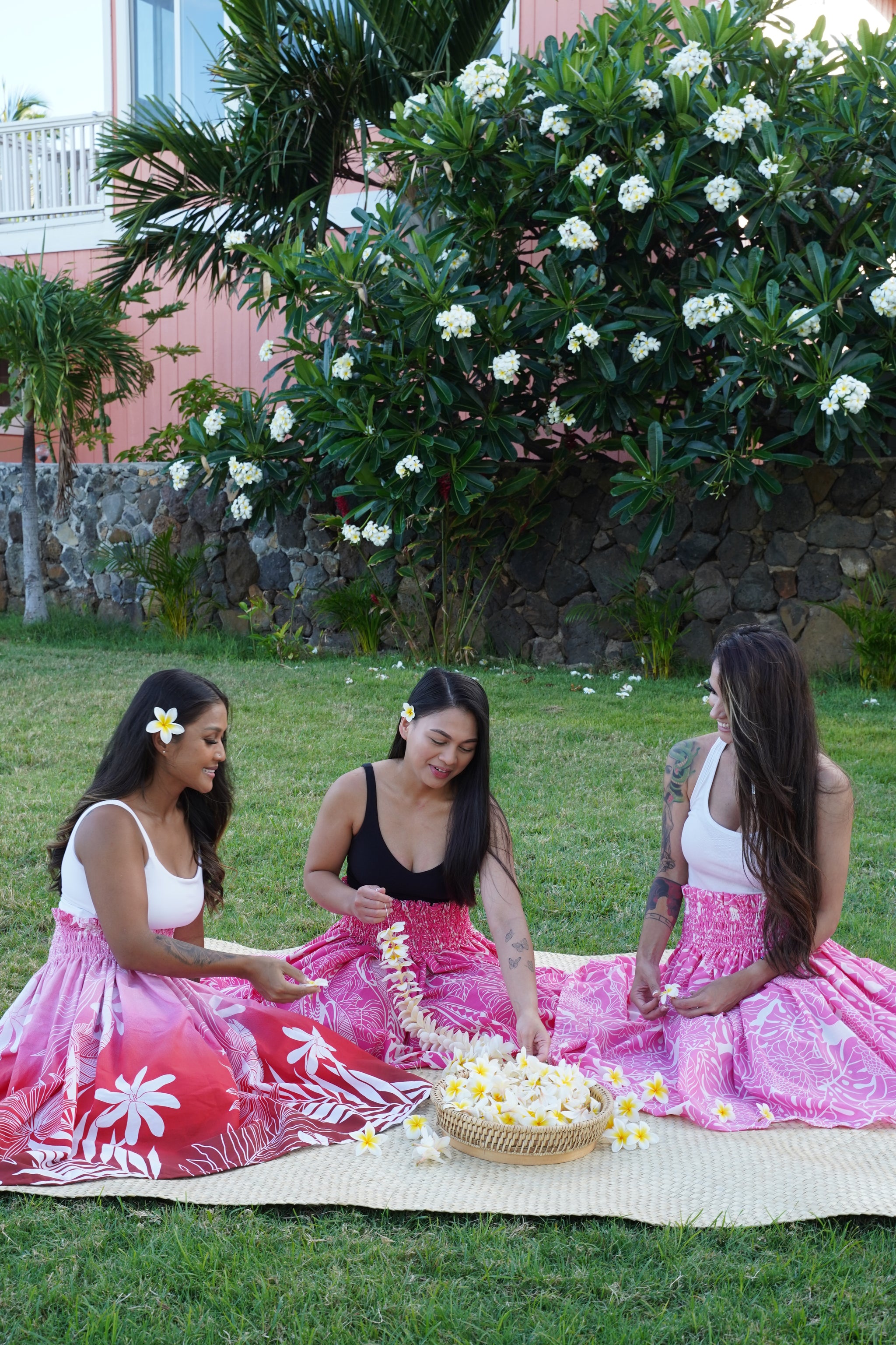 Protea Bliss Hula Pa'u Skirt, Made in Hawaii – Ninth Isle