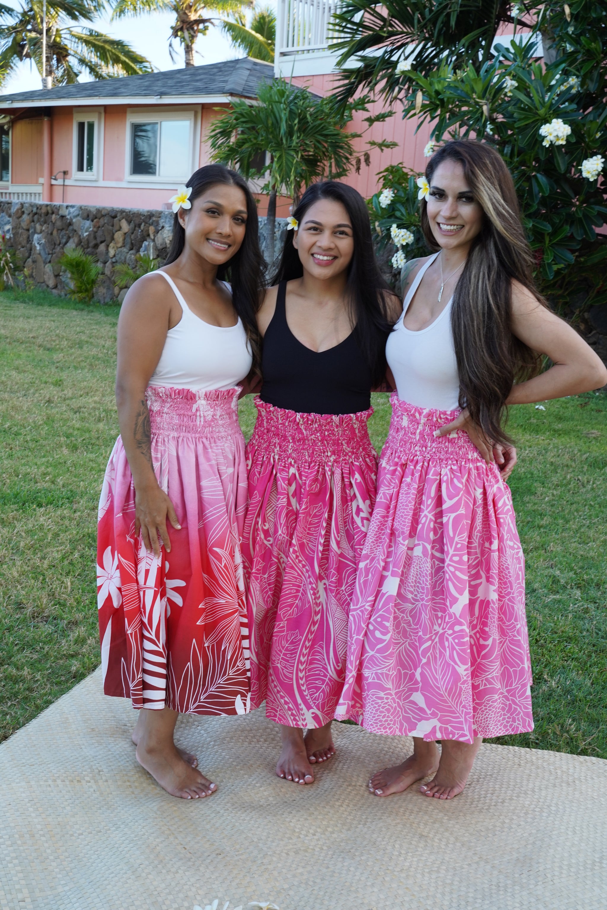 Protea Bliss Hula Pa'u Skirt, Made in Hawaii – Ninth Isle