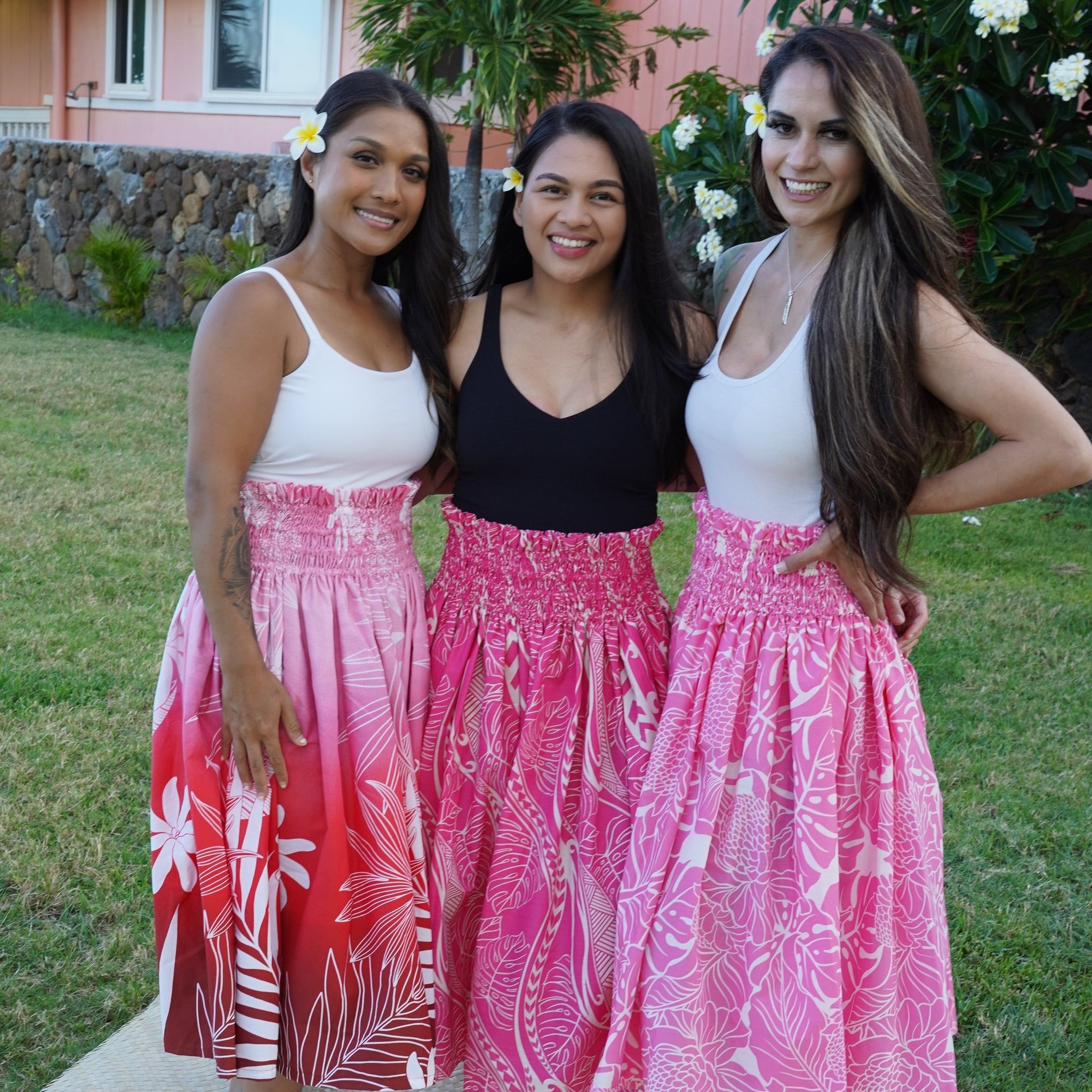 Tiare Gradient Hula Pa'u Skirt, Made in Hawaii – Ninth Isle