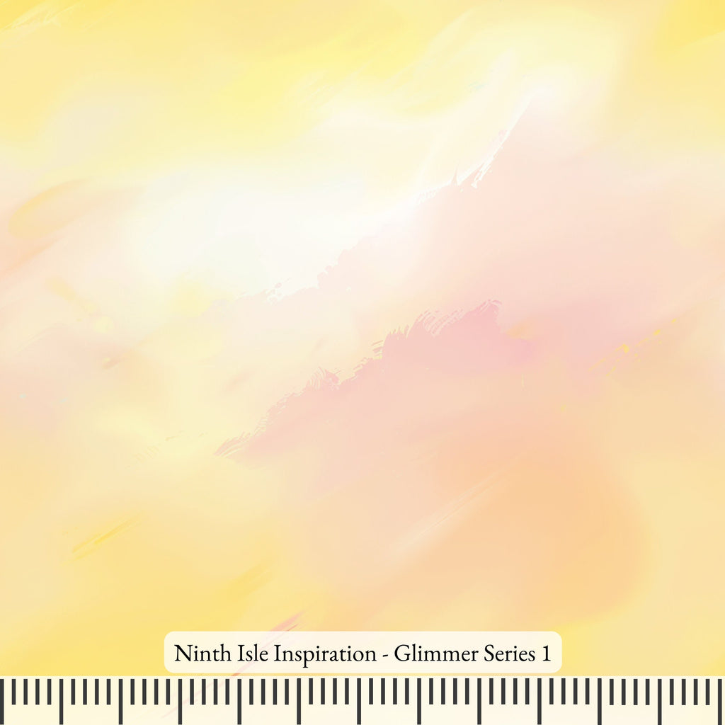 Glimmer Rayon Fabric by the Yard - NinthIsle Inspiration Exclusive Elegant Art Bulk Order Available