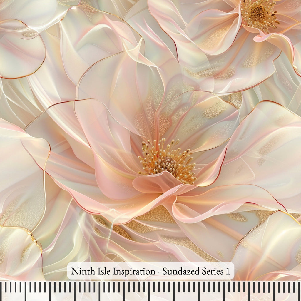 NIInspiration Print in HI by demand, Sundazed Rayon Fabric by the Yard - Bulk & Wholesale Available