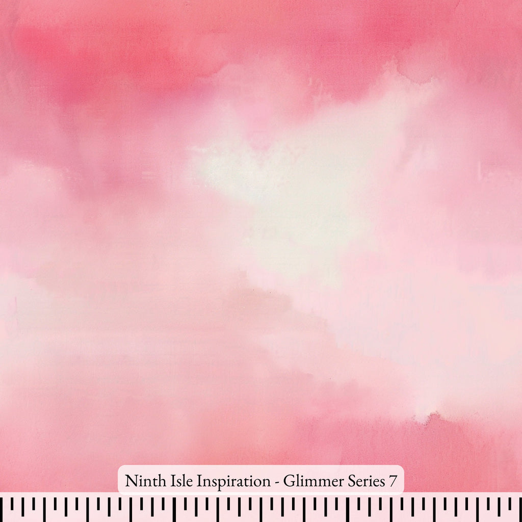 Glimmer Rayon Fabric by the Yard - NinthIsle Inspiration Exclusive Elegant Art Bulk Order Available