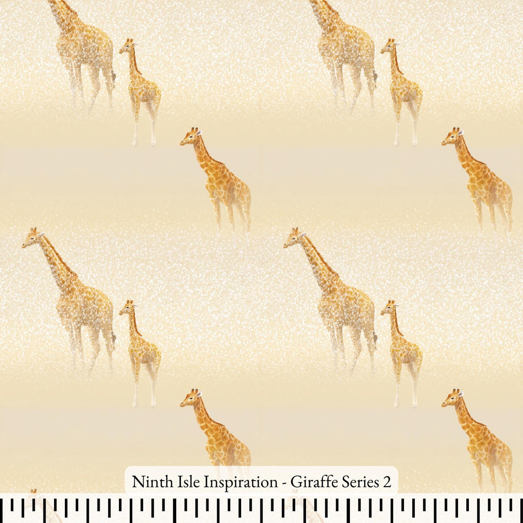 Giraffe Rayon Fabric by the Yard