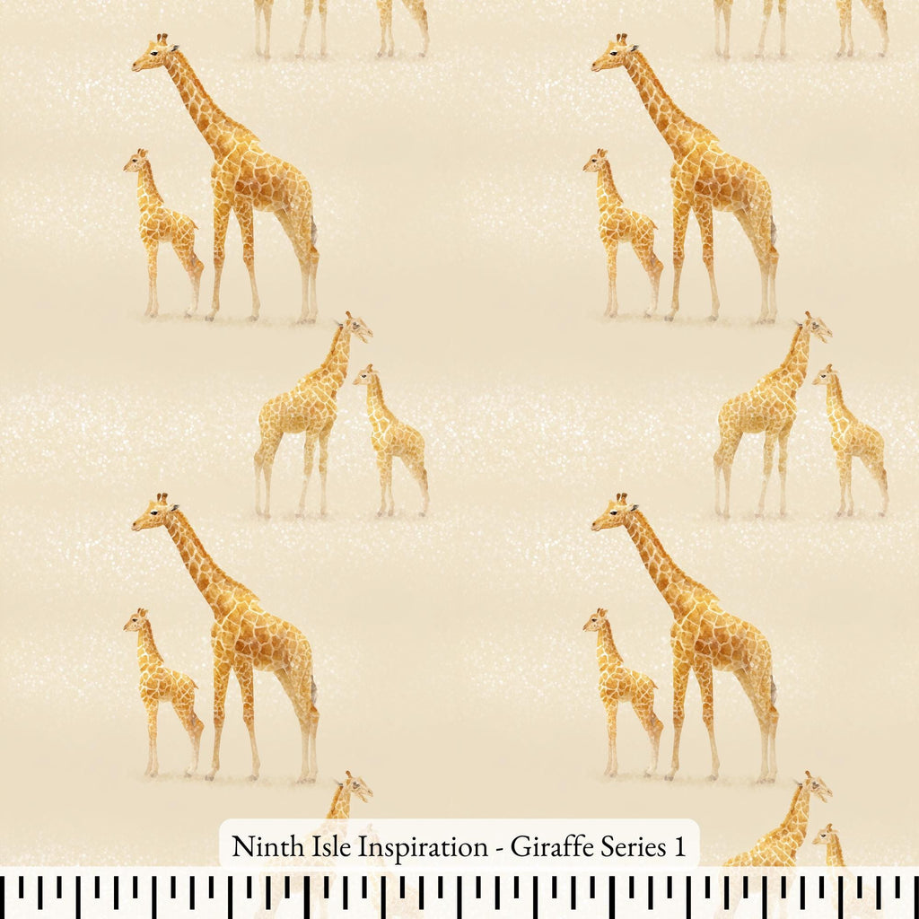 Giraffe Rayon Fabric by the Yard