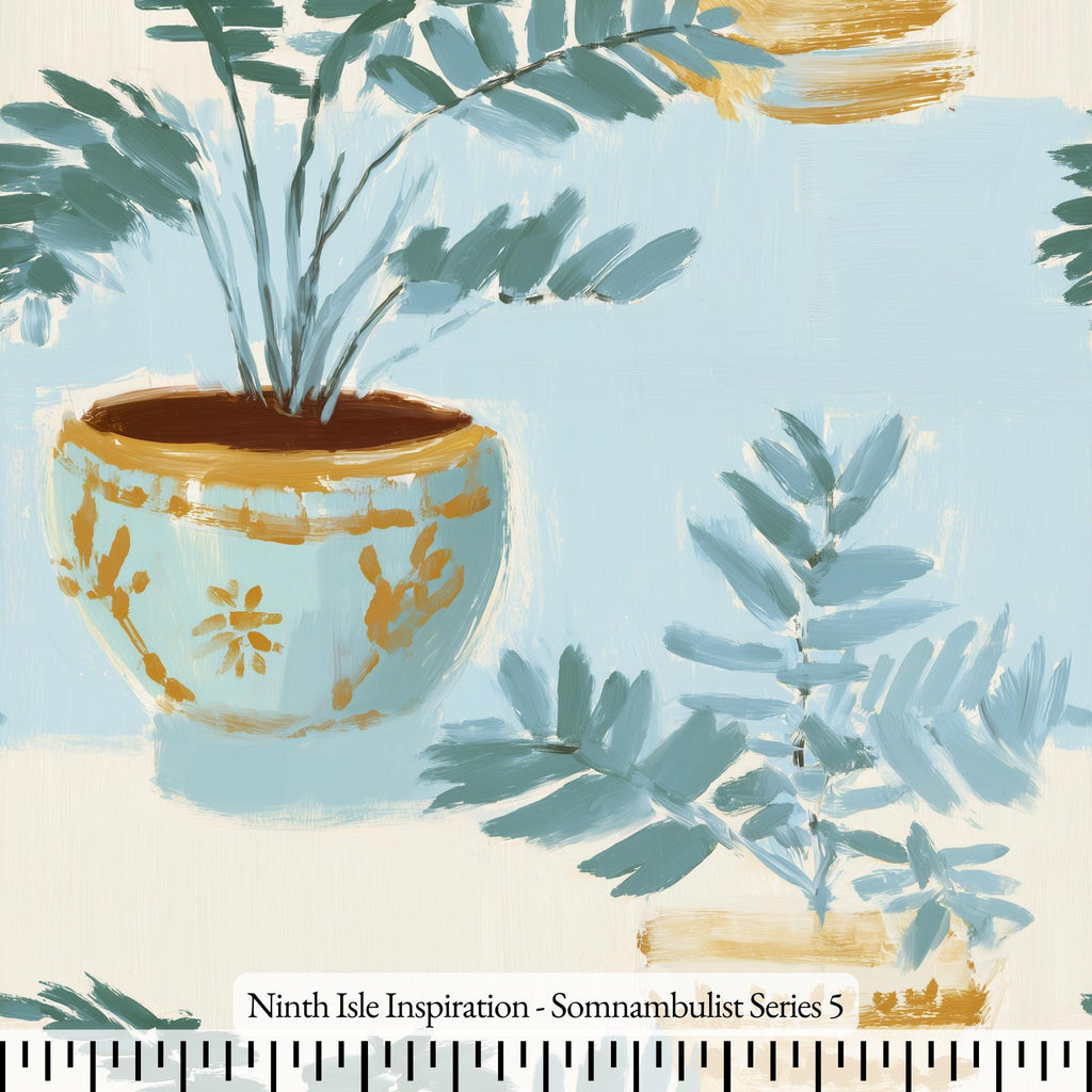 NIInspiration Print in Hawaii, Somnambulist Rayon Fabric by the Yard - Bulk & Wholesale Available