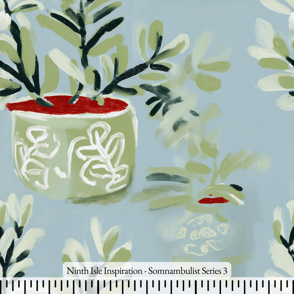 NIInspiration Print in HI by demand, Somnambulist Rayon Fabric by the Yard - Bulk & Wholesale Available