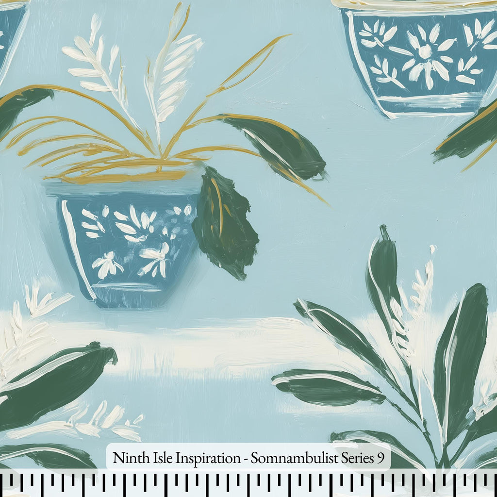 NIInspiration Print in Hawaii, Somnambulist Rayon Fabric by the Yard - Bulk & Wholesale Available