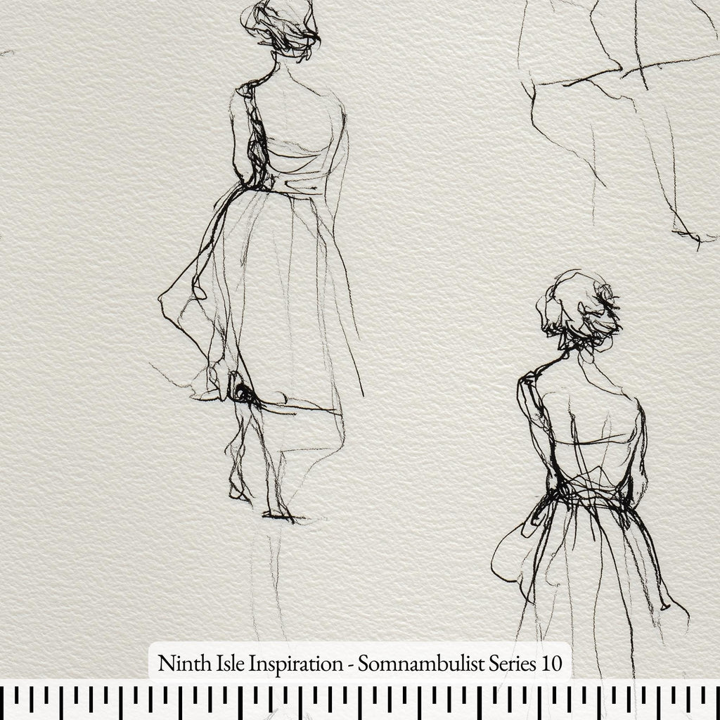 NIInspiration Print in Hawaii, Somnambulist Rayon Fabric by the Yard - Bulk & Wholesale Available