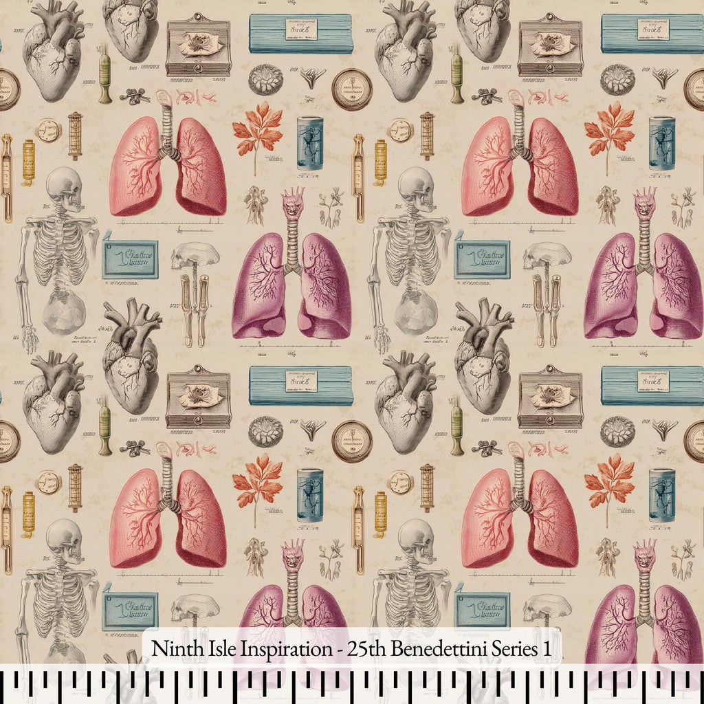 25th Benedettini Rayon Fabric by the Yard - NinthIsle Inspiration Exclusive Elegant Art Bulk Order Available