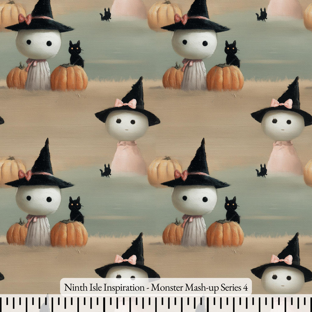 2025 HALLOWEEN!!!NIInspiration Print in HI by demand, Monster Mash-up!!! Cotton Fabric by the Yard - Bulk & Wholesale Available