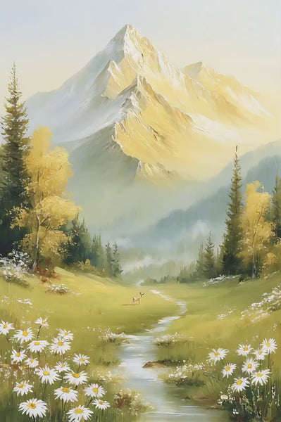 NIInspiration Print in HI, Sun dipped low—the day let go. Cotton Fabric by the Yard - Bulk & Wholesale Available