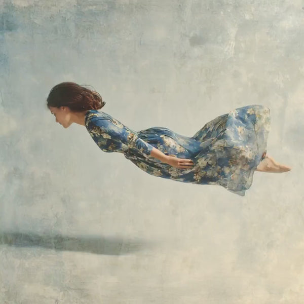 NIInspiration Print in HI by demand, Floating Books Cotton Fabric by the Yard - Bulk & Wholesale Available