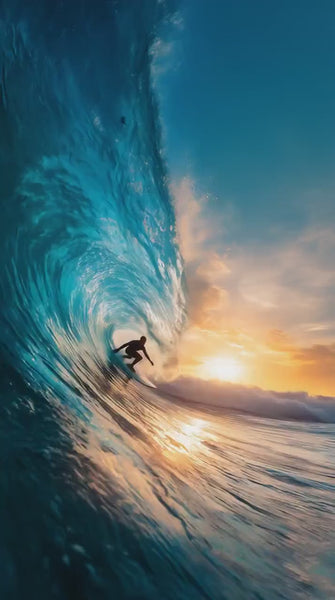 Every step closer reveals another horizon. Cotton Fabric by the Yard - NinthIsle Inspiration Exclusive Fun Art Bulk Order Available