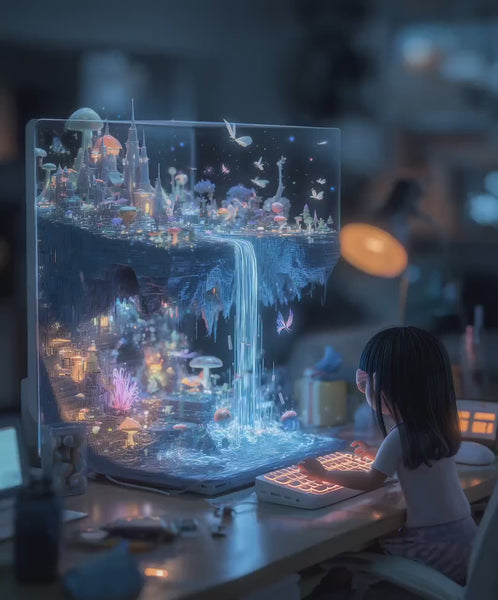 Print in Hawaii, Pale Cream Cotton Fabric by the Yard - NinthIsle Inspiration Exclusive Elegant Art Bulk Order Available