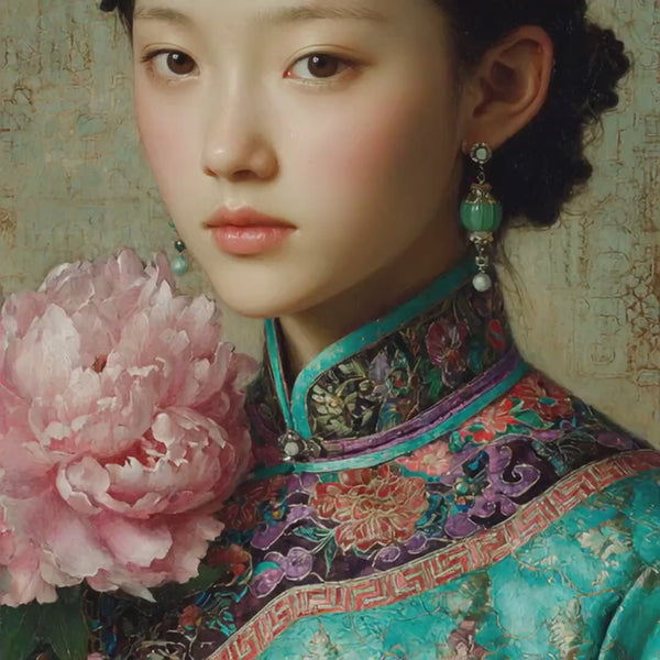 Print in Hawaii, Seorin Cotton Fabric by the Yard - NinthIsle Inspiration Exclusive Elegant Fun Art Bulk Order Available