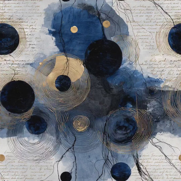 NIInspiration Print in HI, Every Night We Fly Away Cotton Fabric by the Yard - Bulk & Wholesale Available