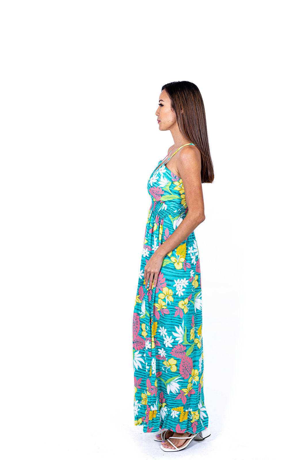 New Bird of Paradise V-Neck Dress, Made in Hawaii