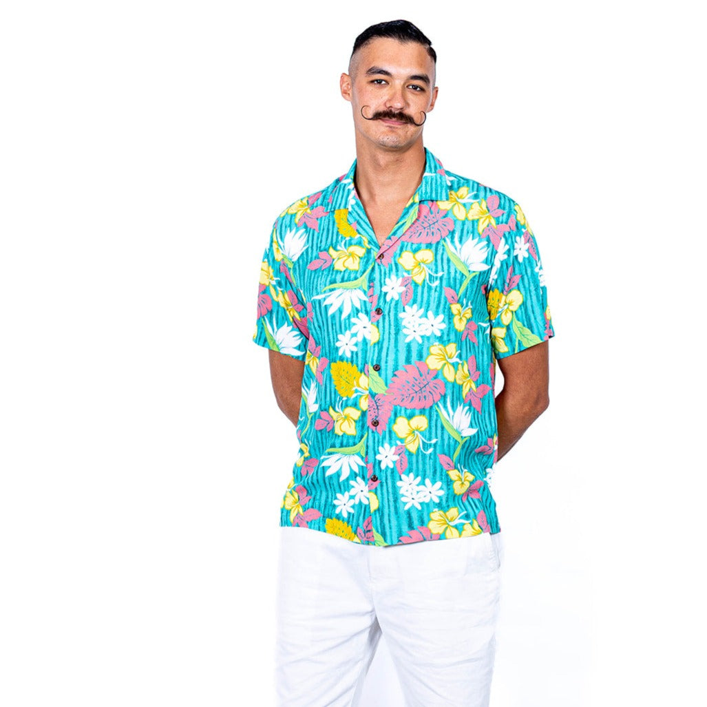New Bird of Paradise Men's Aloha Shirt, Made in Hawaii – Ninth Isle