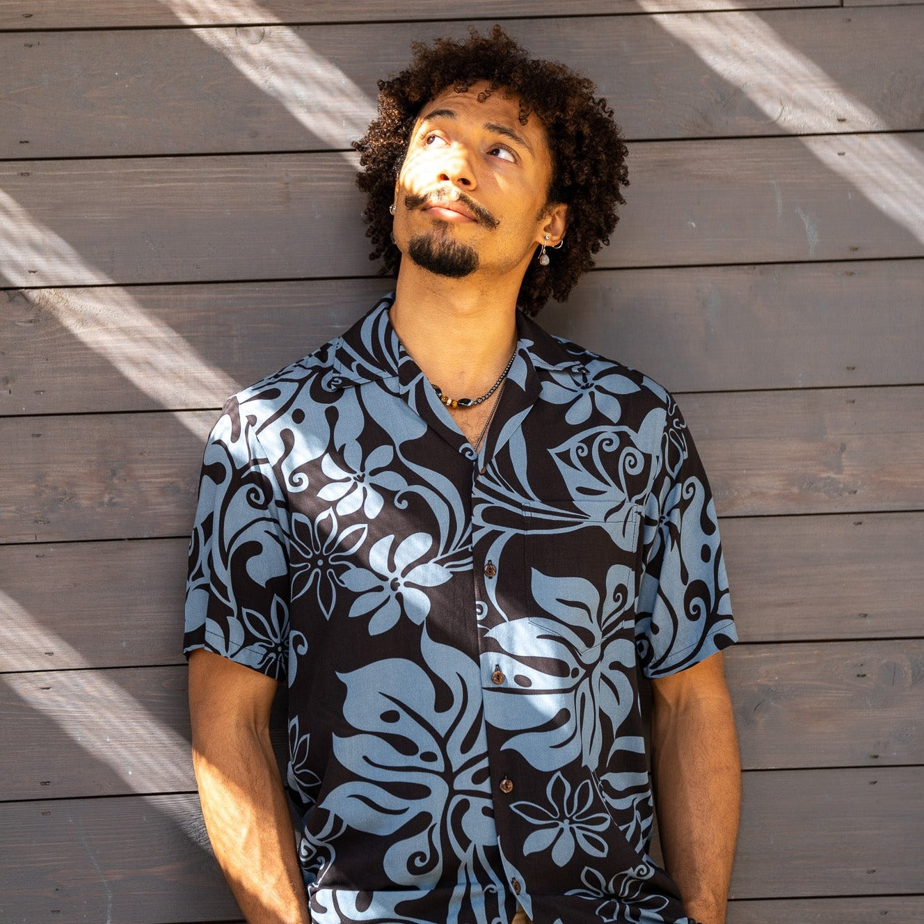 Monstera Abstract Men's Aloha Shirt, Made in Hawaii – Ninth Isle