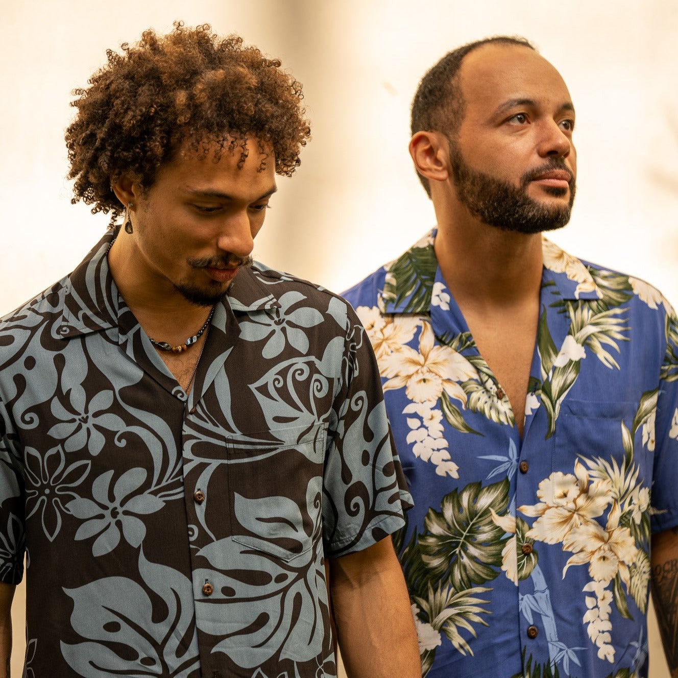 Monstera Abstract Men's Aloha Shirt, Made in Hawaii – Ninth Isle