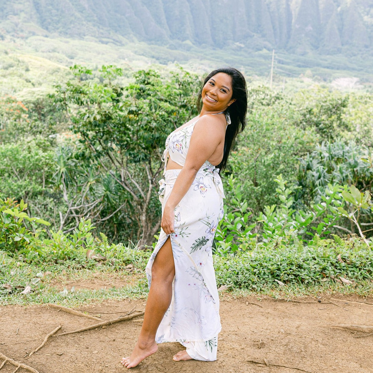 Bamboo Ginger Wrap Pants and Top Set, Made in Hawaii – Ninth Isle