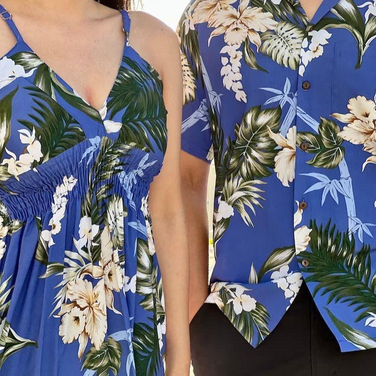 Bamboo Ginger V-Neck Dress, Made in Hawaii – Ninth Isle