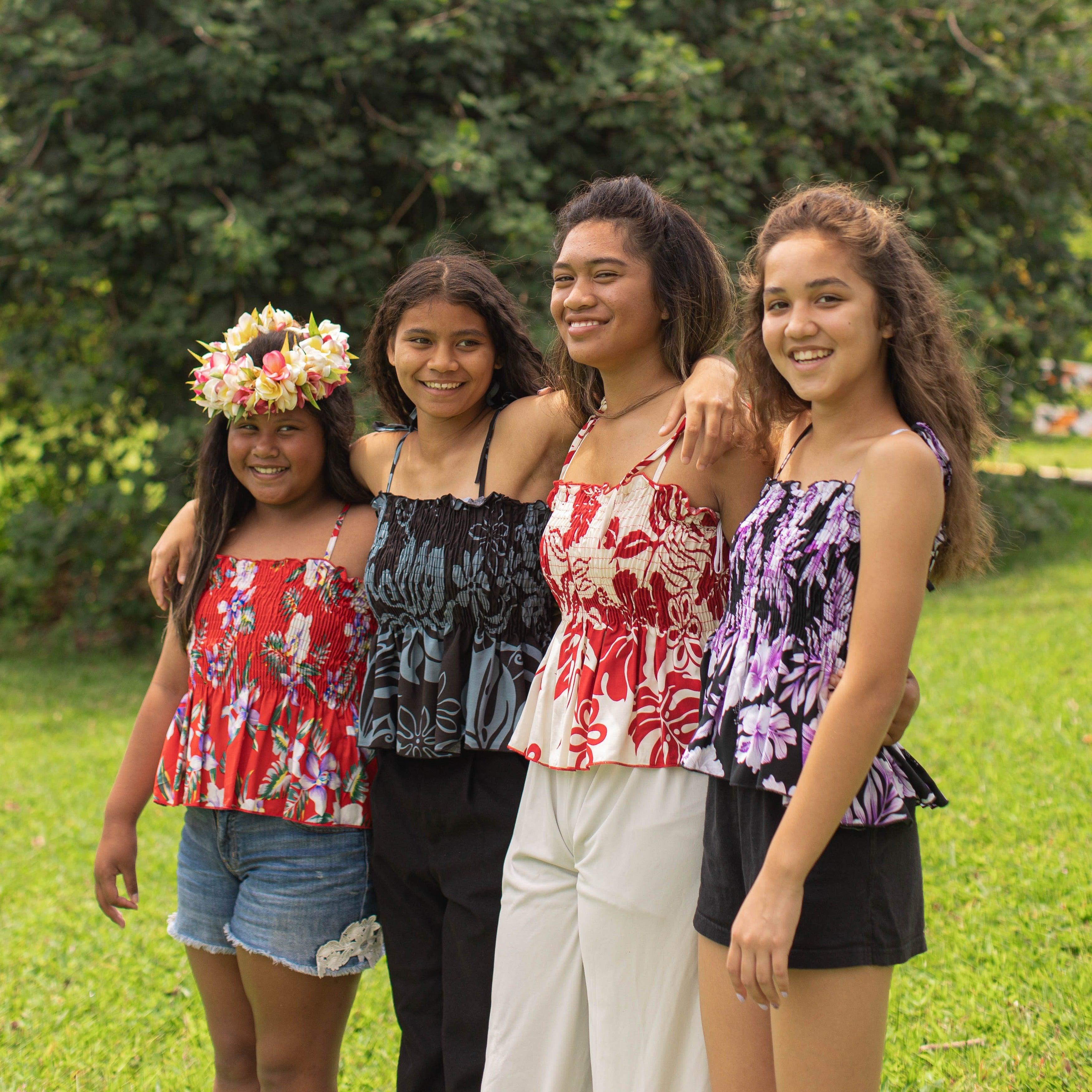 Big Hibiscus Tube Top, Made in Hawaii – Ninth Isle