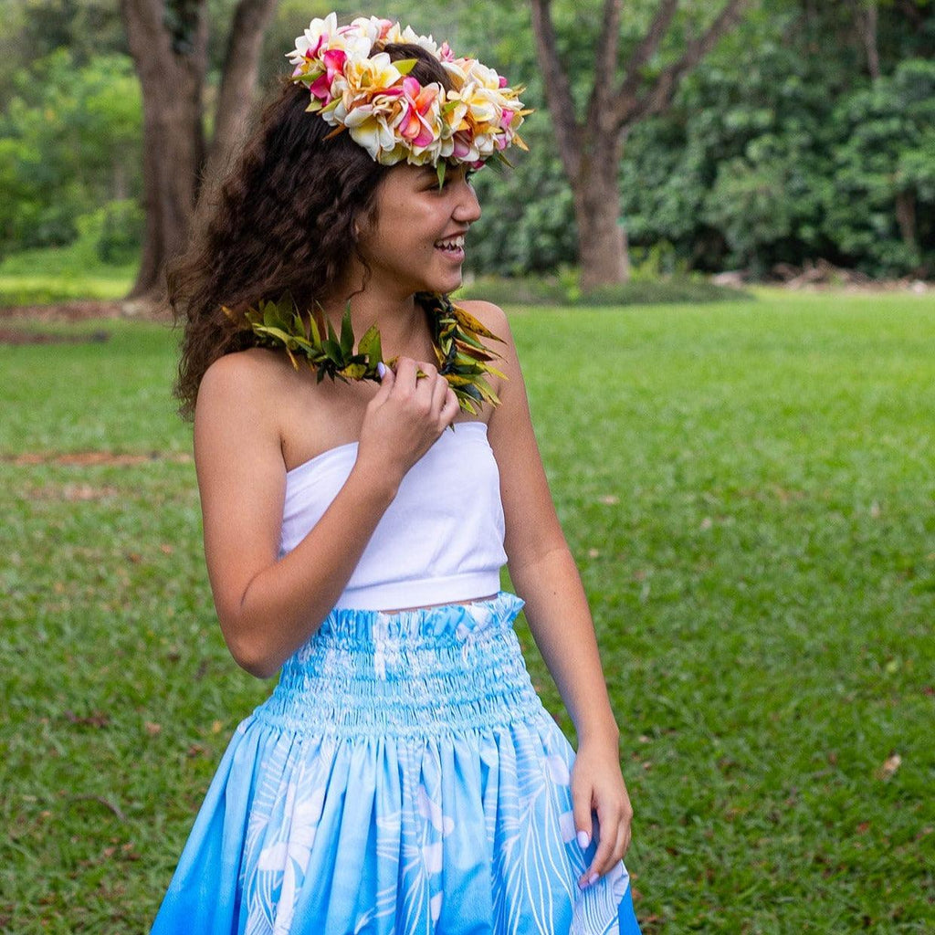 Gradient Hula Pa'u Skirt, Made in Hawaii - Ninth Isle, Made with Aloha