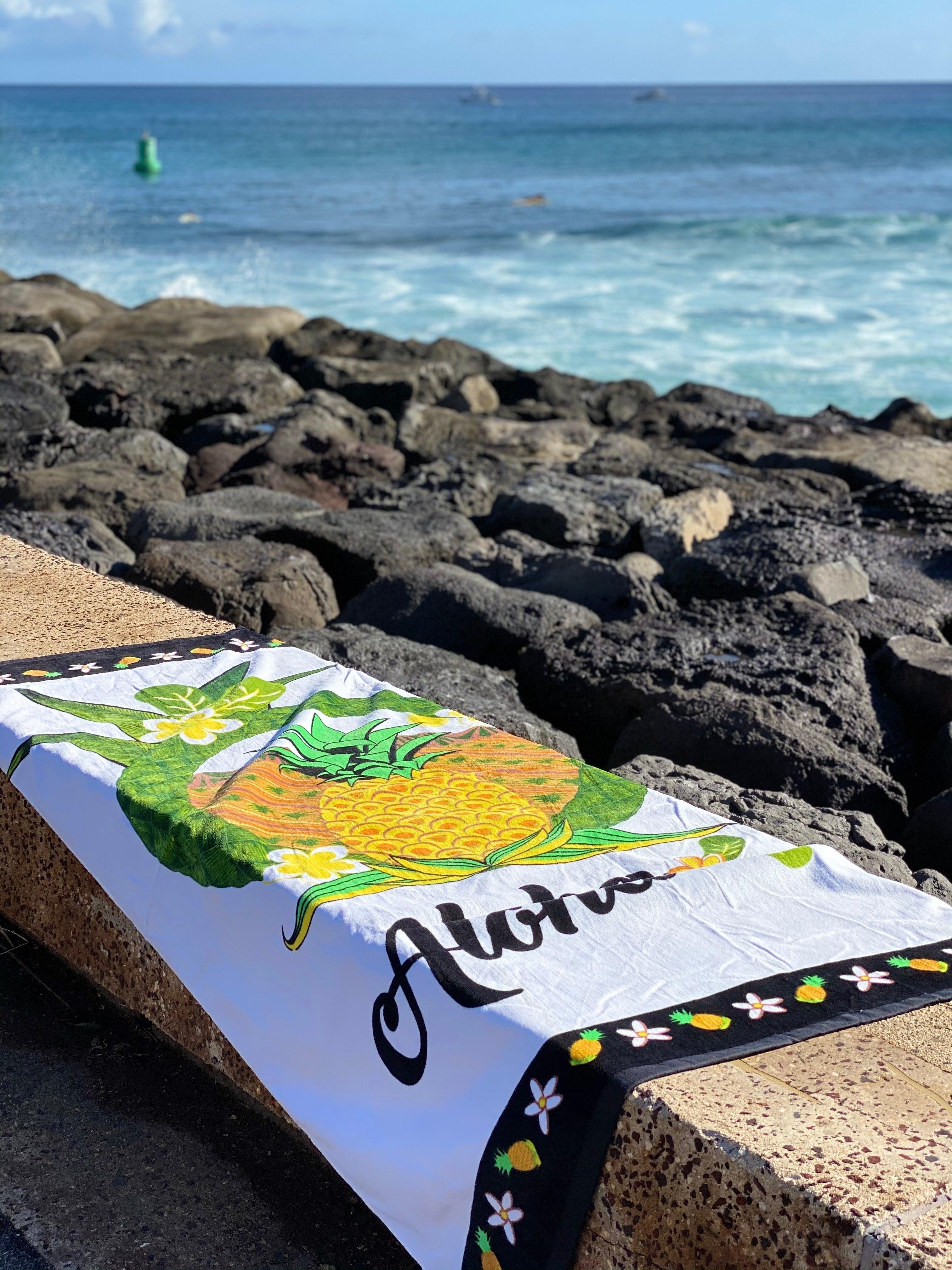 その他 ALOHA MODERN  beach blanket ALOHAAINANICKKUCHAR_1024x1024.