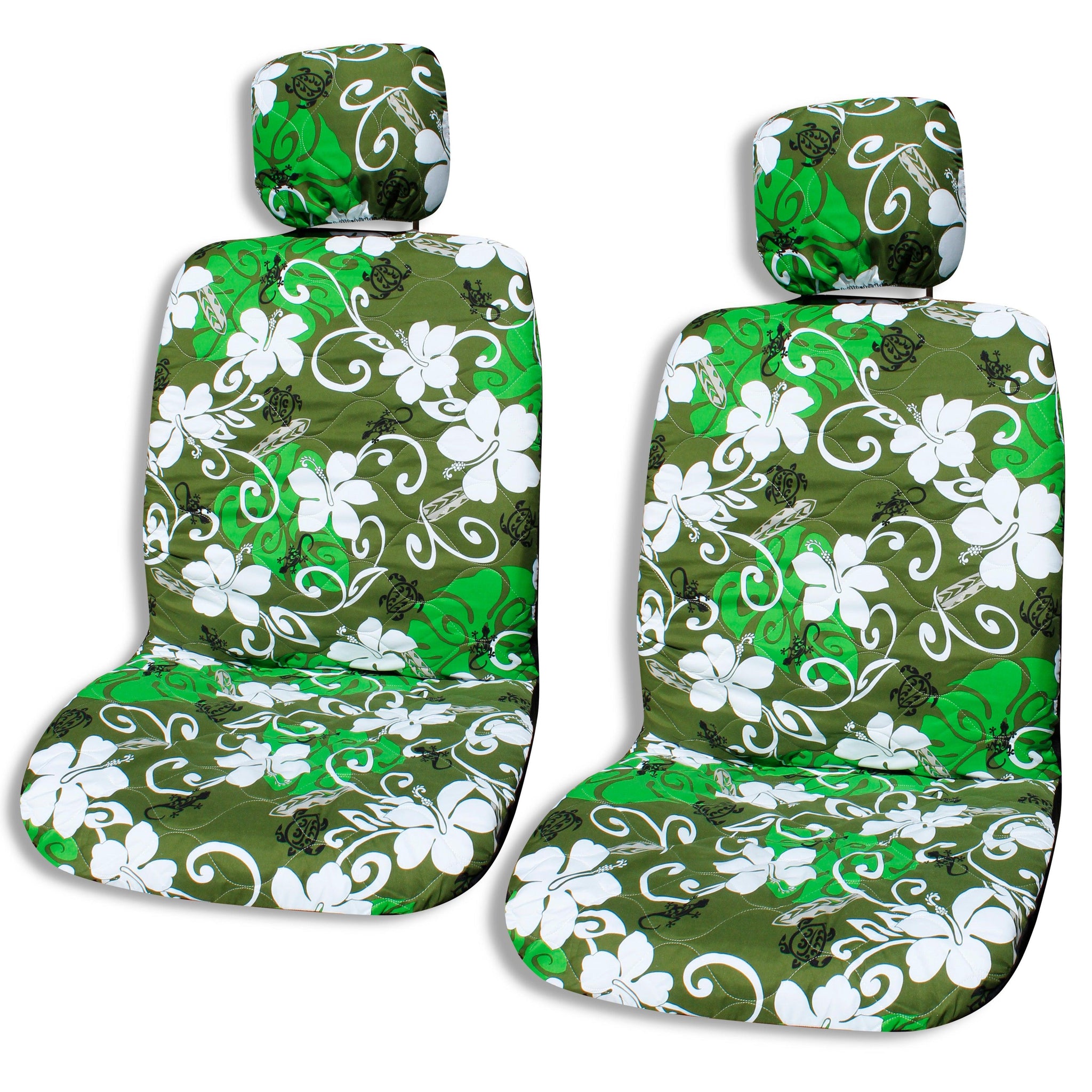 Made in Hawaii - Set of 2,Surf Board/Beer Fun Unique Designs Hawaiian Separate Headrest hotsell Car Seat Covers - Handmade Customization Gift