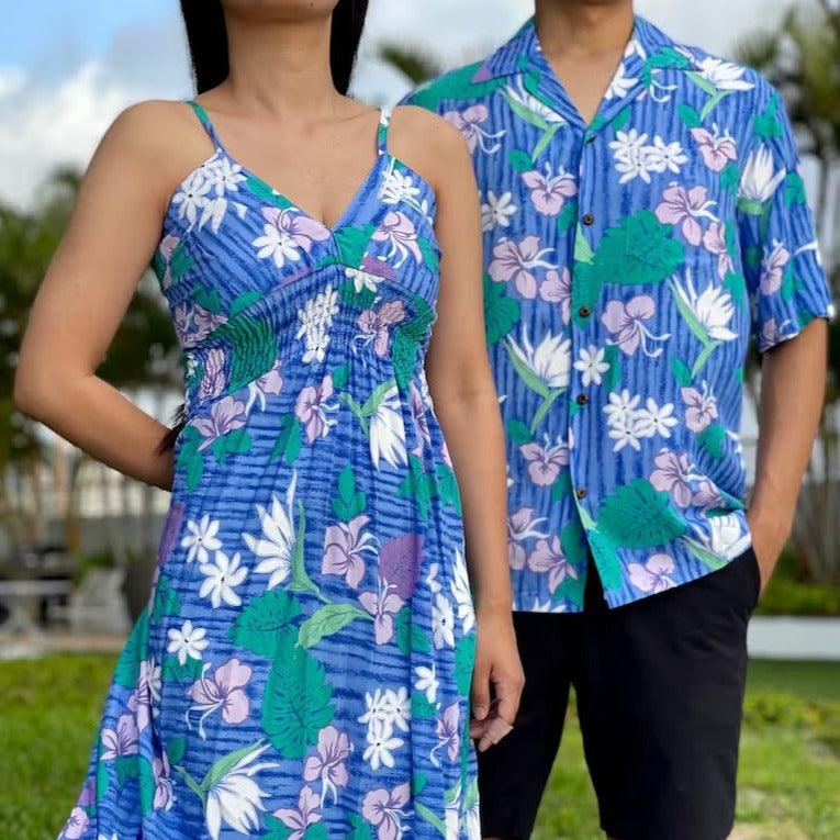 New Bird of Paradise Men's Aloha Shirt, Made in Hawaii - Ninth Isle, Made with Aloha