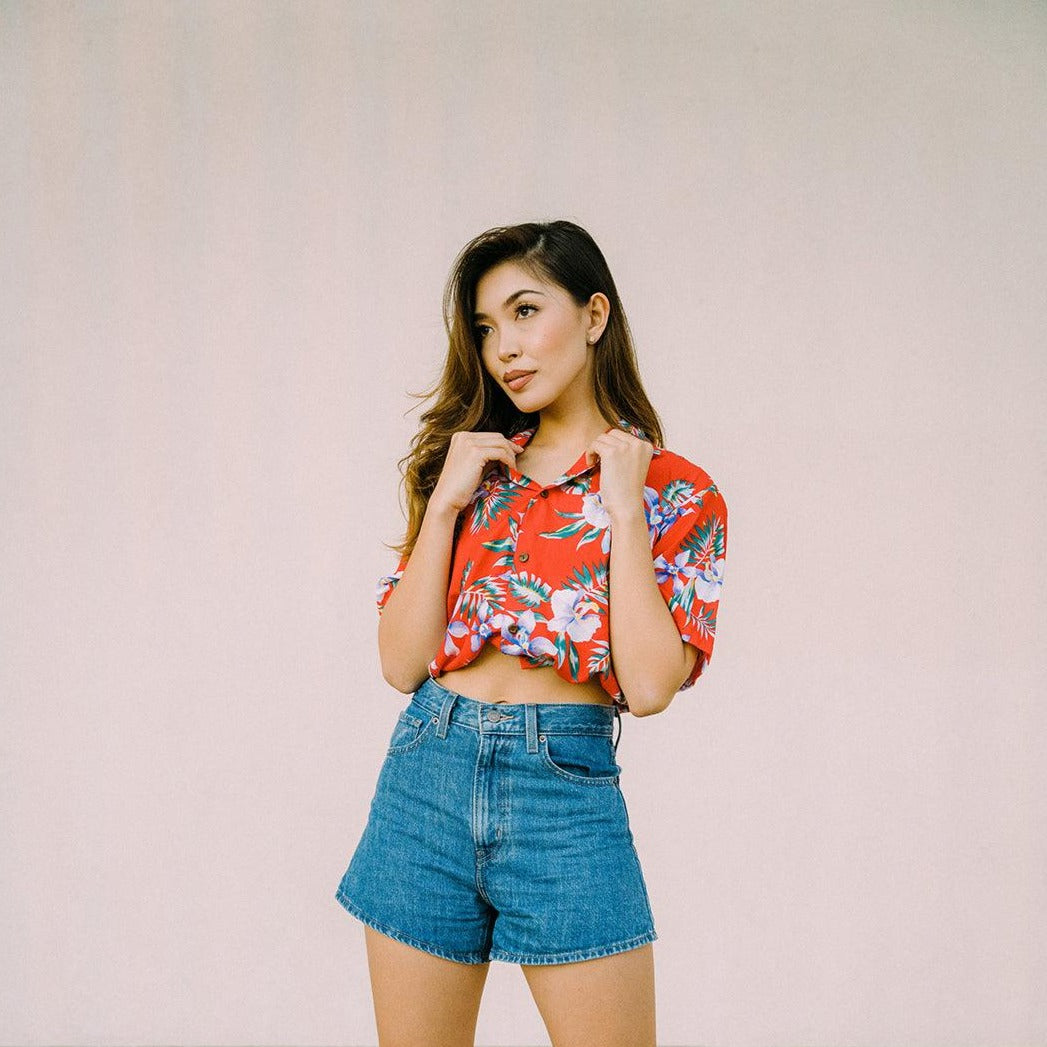 New Orchid Petite Aloha Shirt, Made in Hawaii – Ninth Isle